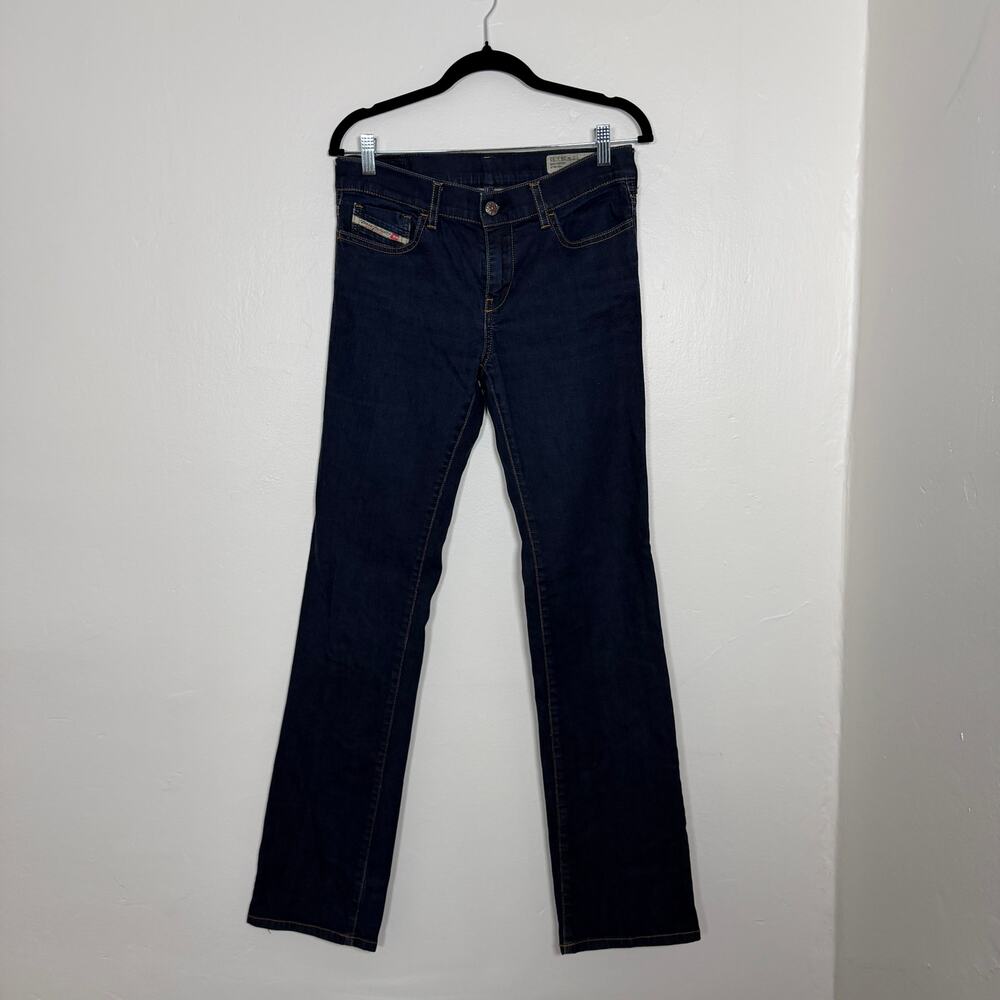 Diesel Industry Bootzee Women’s Jeans W29 L32 Dark Wash Stretch Slim Bootcut